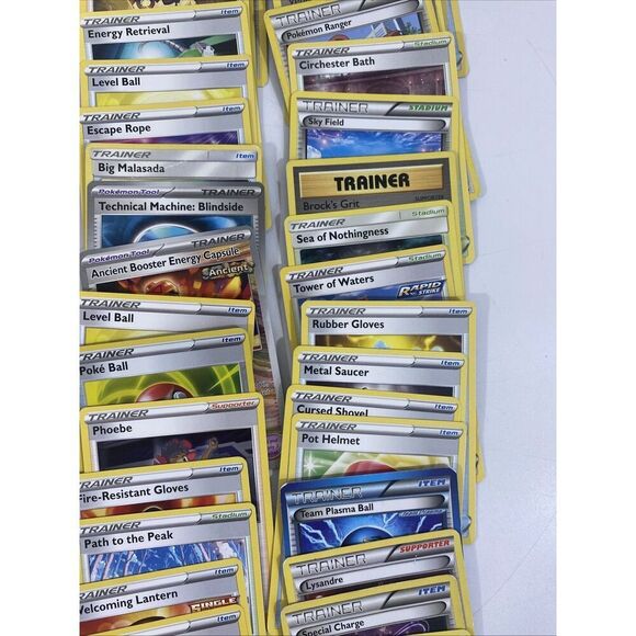 Large Pokémon TRAINER Card Collection Lot Some Earlier Holos #8 - Picture 9 of 13